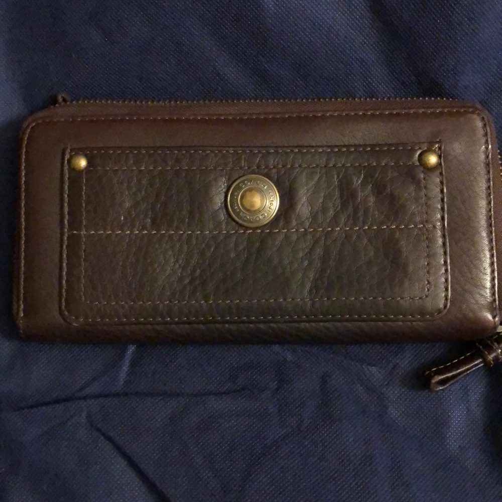 Brown Leather Coach Wallet